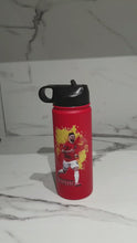 Load and play video in Gallery viewer, Stainless steel insulated bottle themed with Bruno Fernandes
